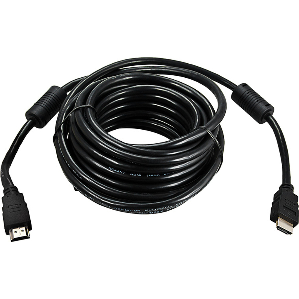 Кабель HDMI 1.4 REXANT Gold, 4К, 20 метров 17-6210