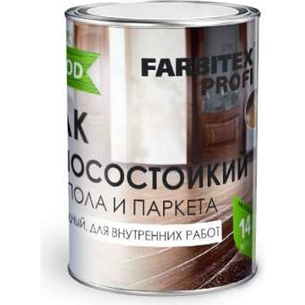 Паркетный алкидно-уретановый лак FARBITEX (износостойкий; высокоглянцевый) 4300009062