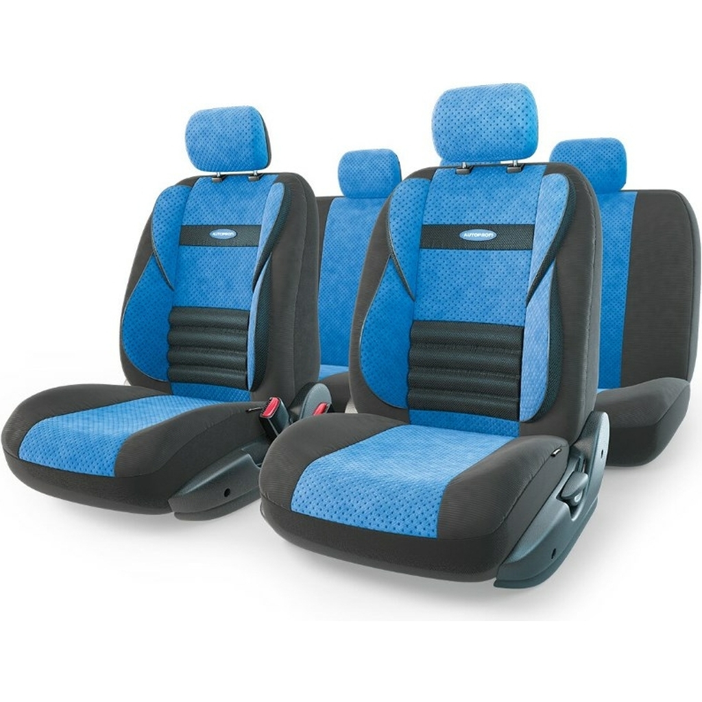 Авточехлы AUTOPROFI COMFORT COMBO CMB-1105 BK/BL