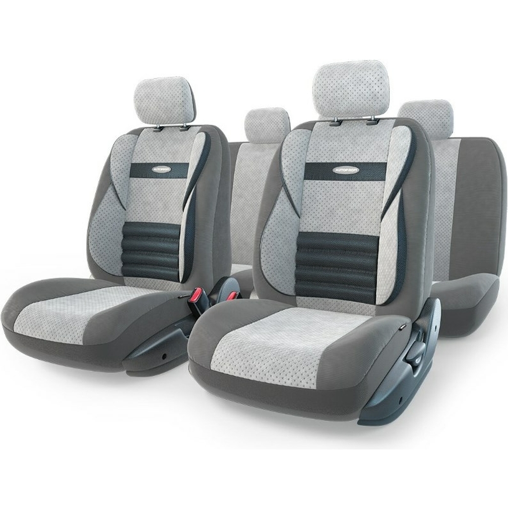 Авточехлы AUTOPROFI COMFORT COMBO CMB-1105 D.GY/L.GY