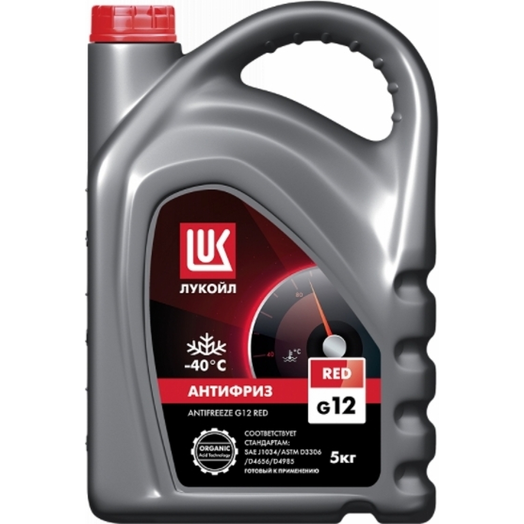 Антифриз Лукойл G12 RED, 5 кг 227391 LUKOIL