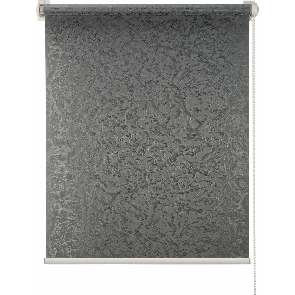 Рулонная штора ПраймДекор Фрост серый, 37x170 см 44037134