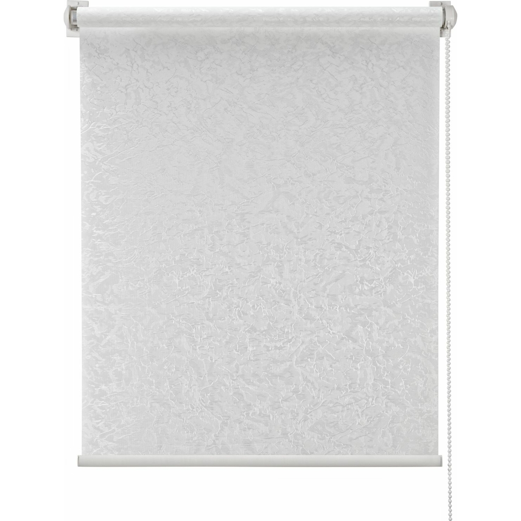 Рулонная штора ПраймДекор Фрост белый, 37x170 см 44037001