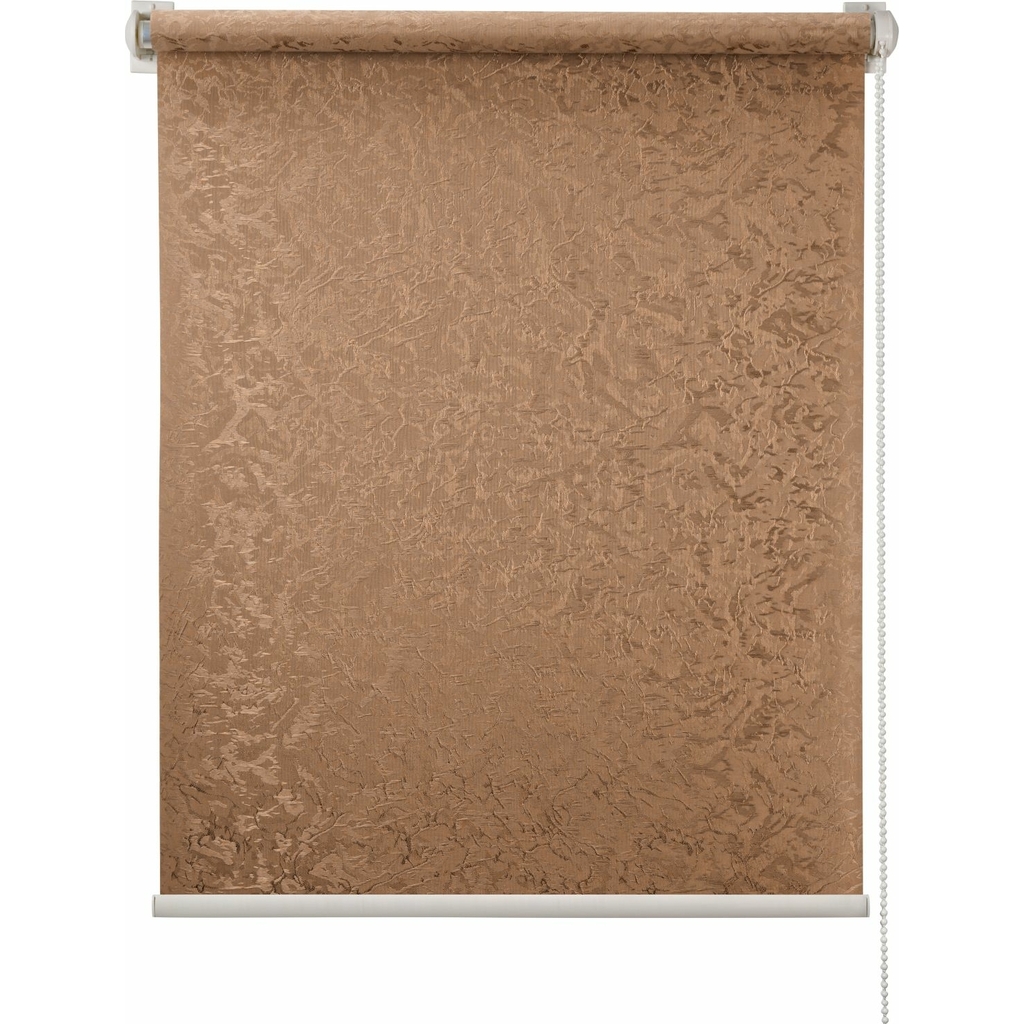 Рулонная штора ПраймДекор Фрост светло-коричневый, 37x170 см 44037031