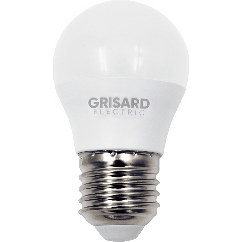 Светодиодная лампа Grisard Electric шар G45 E27 7Вт 3000К 220В 10 шт GRE-002-0021