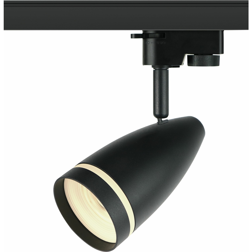 Трековый светильник ЭРА TR49 GU10 BK однофазный, под лампу GU10 матовый черный Б0054162 ERA