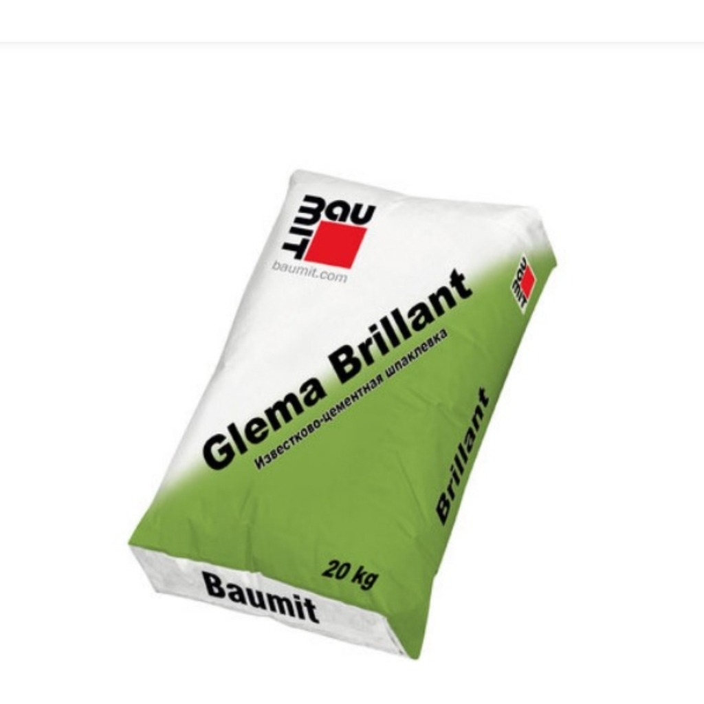 Известково-цементная шпаклевка Baumit GlemaBrillant 20 кг 4612741800618