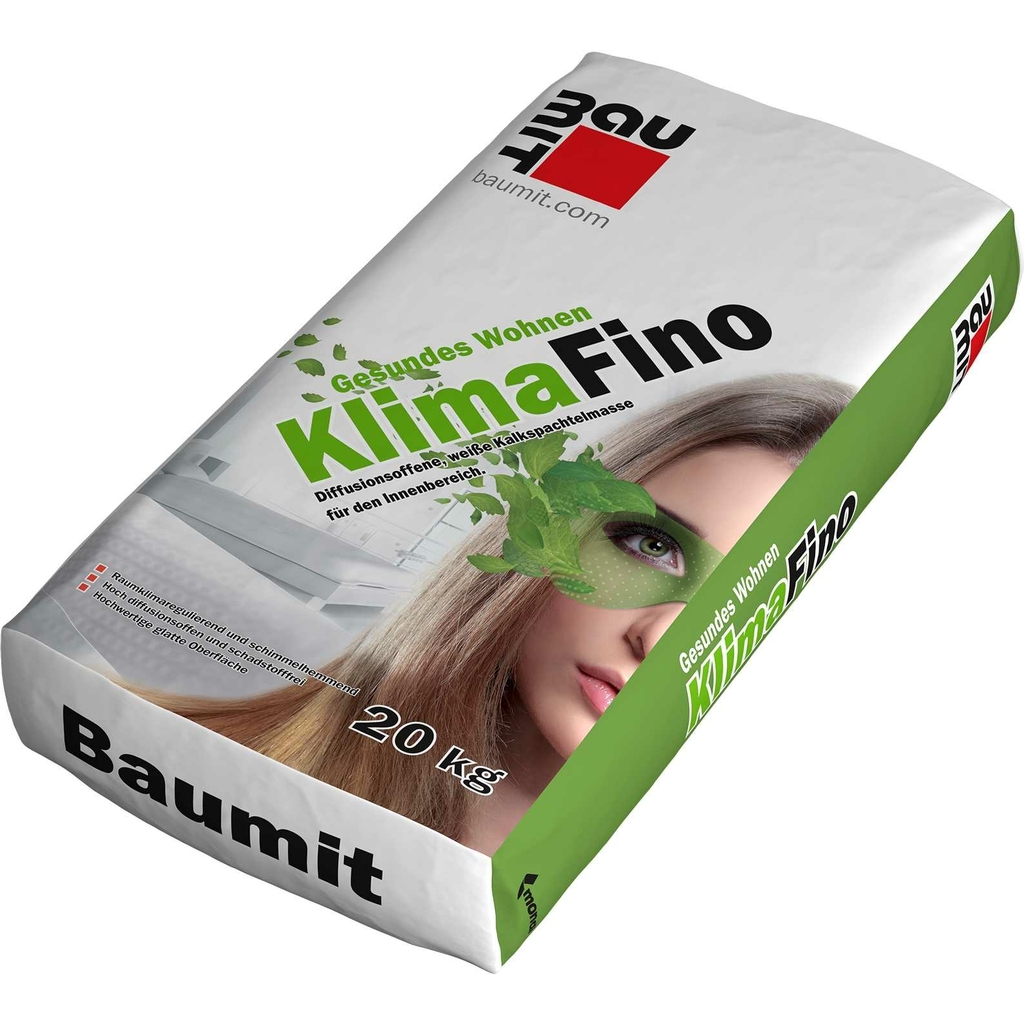 Известковая шпаклевка Baumit KlimaFino 20 кг 4612741800625