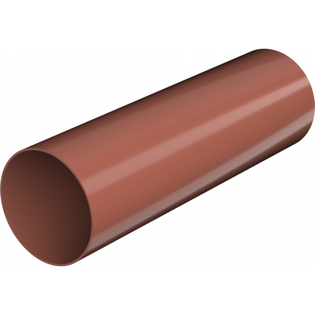 Труба ПВХ Технониколь (красный; глянец; 3 м; 1 шт) TN563121