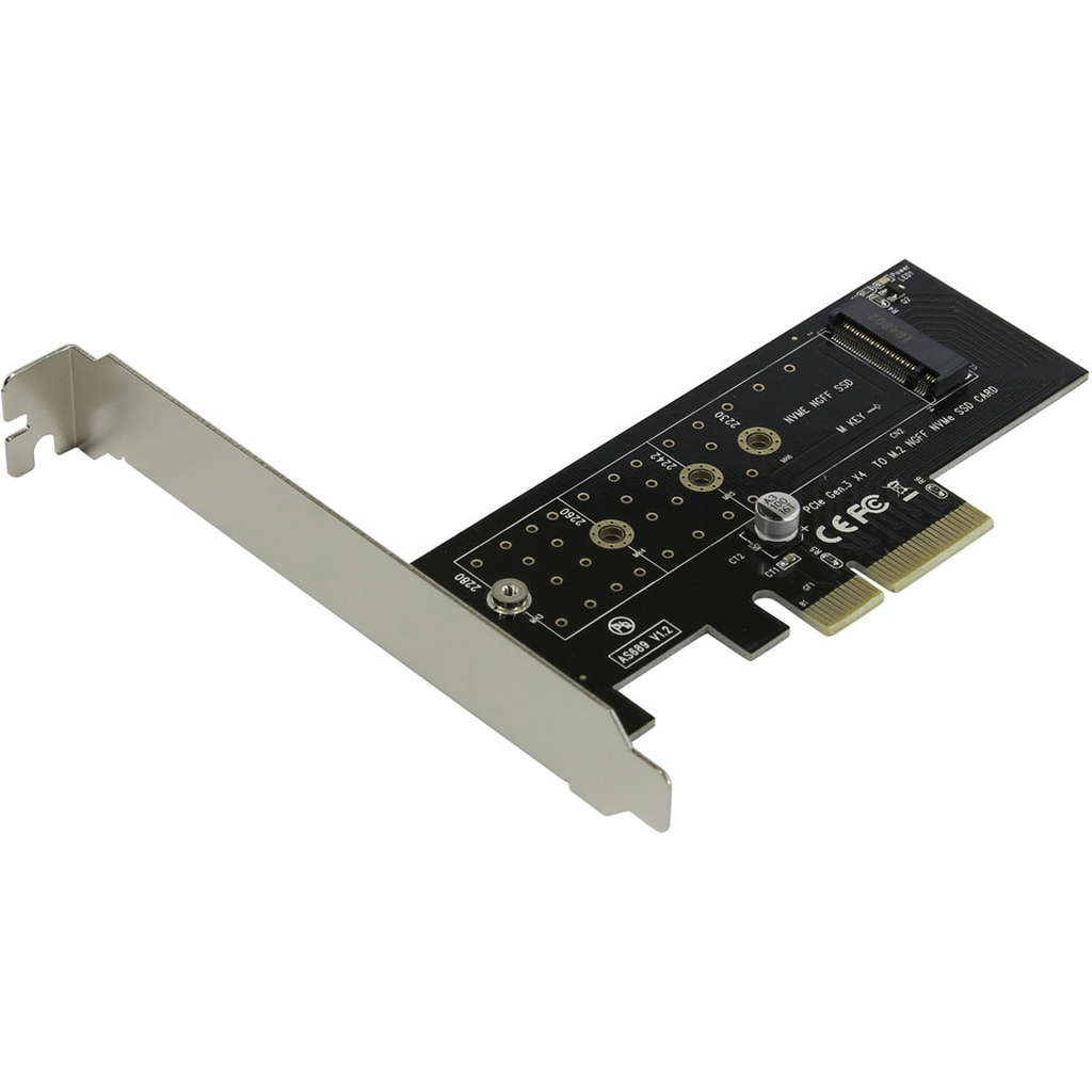 Адаптер AgeStar PCI-E для M.2 NGFF SSD, AS-MC01