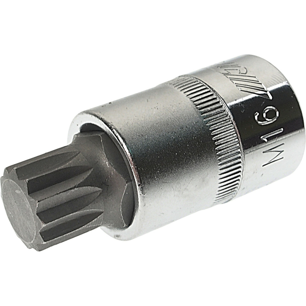 Бита-головка SPLINE М16, 55 мм, 1/2" JTC JTC-45716