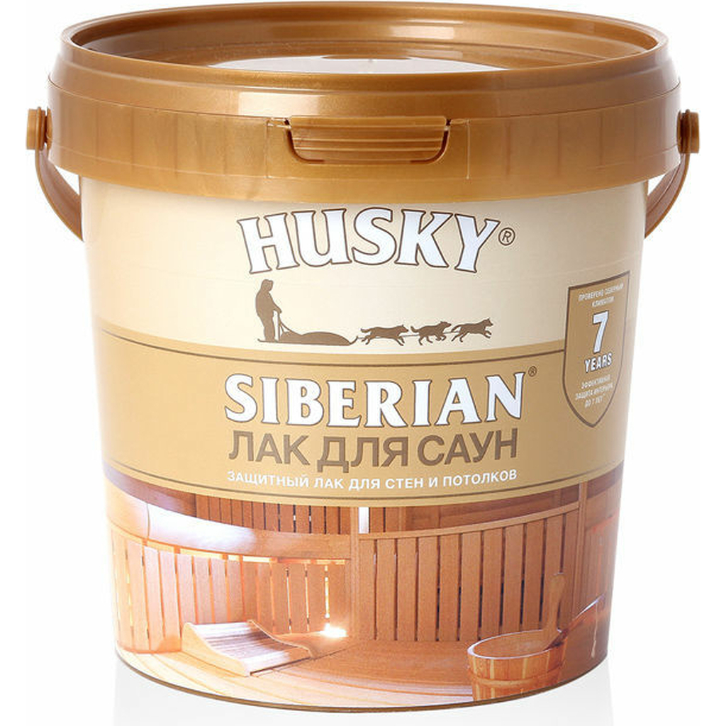 Лак для саун HUSKY SIBERIAN 0,9 л 26241