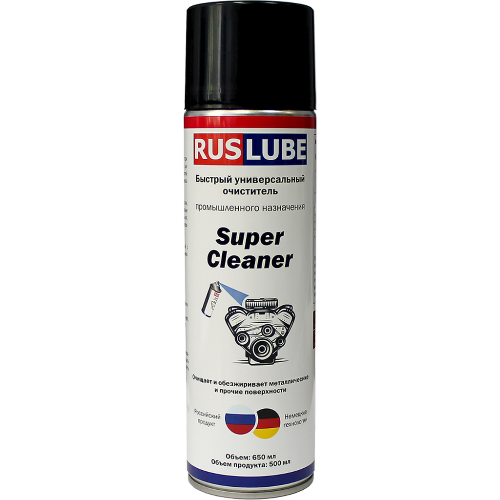 Универсальный очиститель-обезжириватель Русмарк Ruslube Super Cleaner 650/500 мл ruslube1003-1