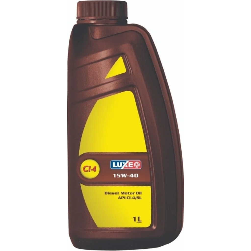 Дизельное масло LUXE DIESEL минеральное, 15W40, CI-4/SL, 1 л 238