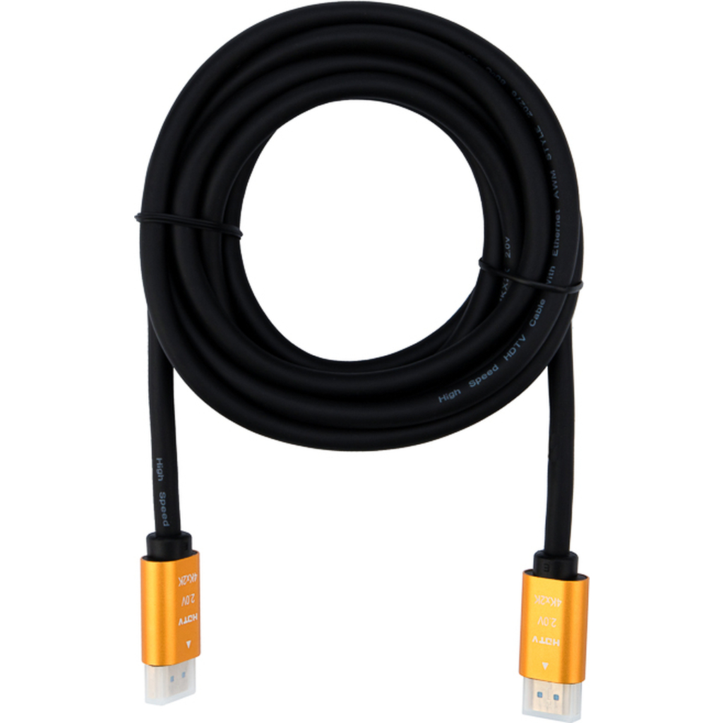 Кабель HDMI 2.0 REXANT Gold, 4К 60Hz, 3 метра 17-6105