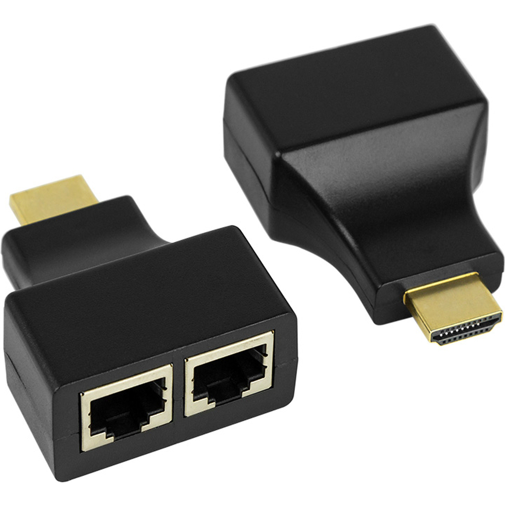 Удлинитель HDMI по витой паре RJ-45 8P-8C REXANT 17-6916