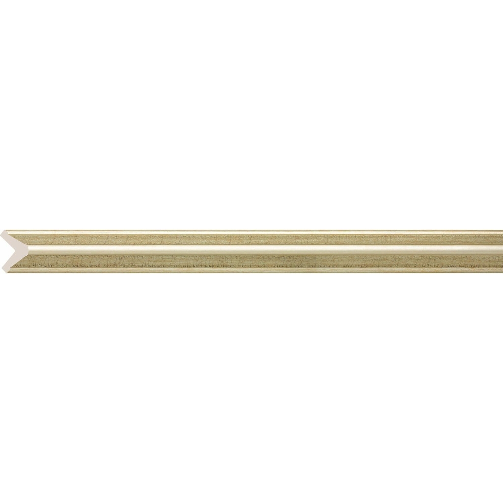 Угол Cosca интерьерный багет, 18 мм, матовое золото СПБ030477