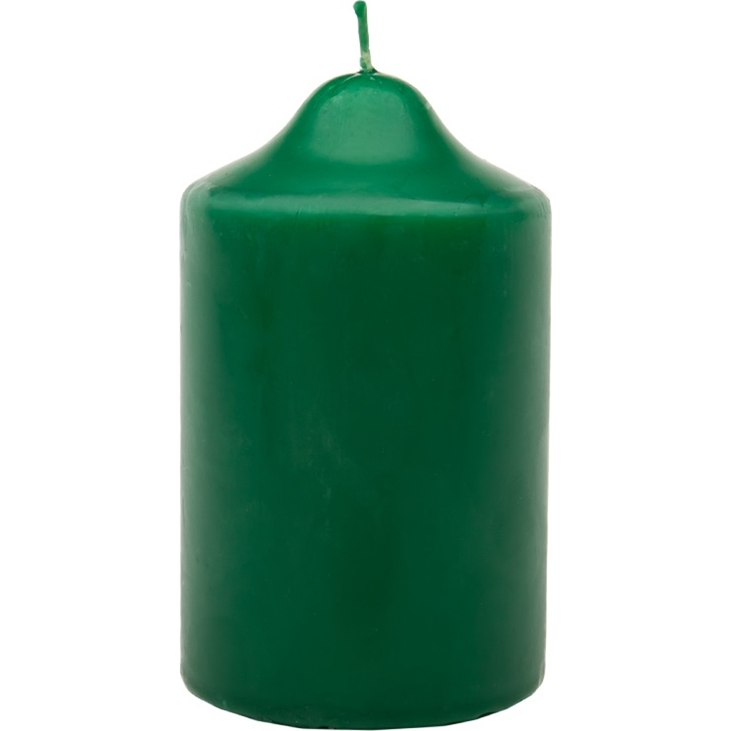Свеча Антей Candle бочонок 70x100 мм, цвет: зеленый, запах: яблоко 50710553