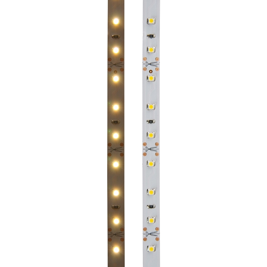 Светодиодная лента Lamper LED 5м, 12В, 8 мм, IP23, SMD 2835, 60 LED/m, свет теплый белый 141-336