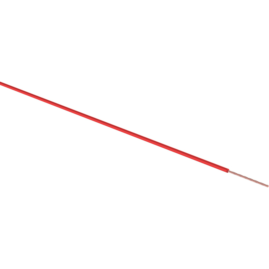 Автомобильный провод ПГВА/ПВАМ REXANT 1x1,00 мм красный, бухта 10 метров 01-6524-2-10