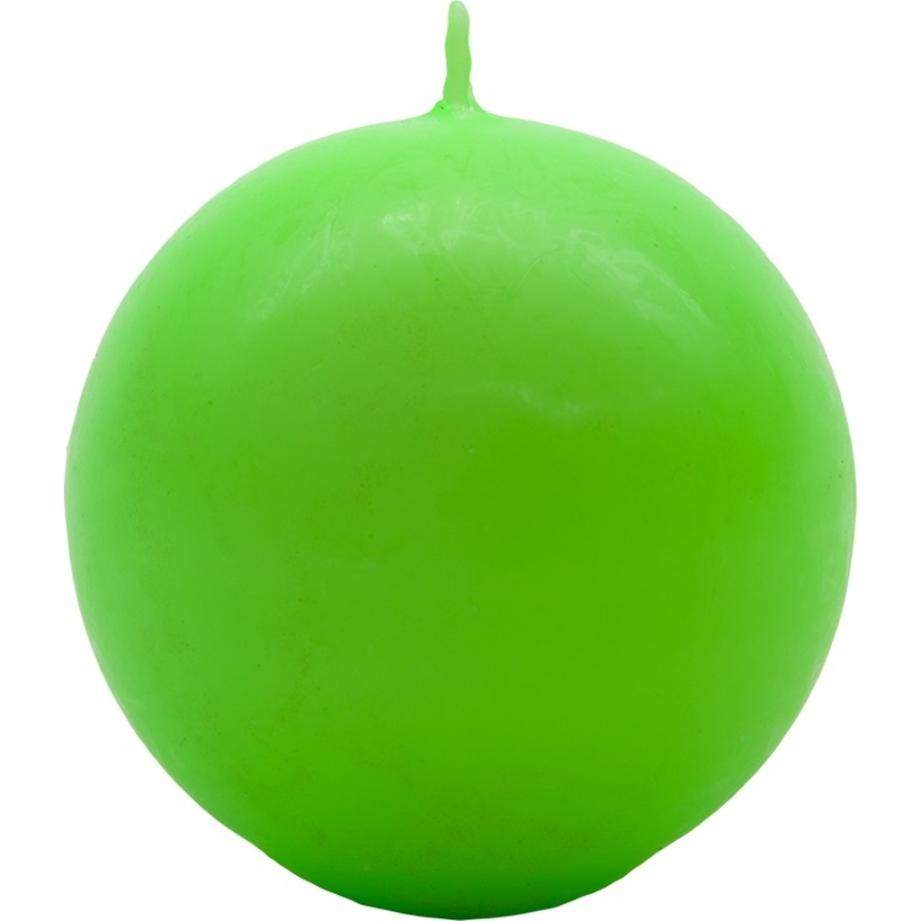 Свеча Антей Candle шар неон диаметр 60 мм, цвет зеленый 5070414