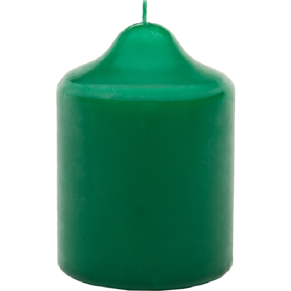 Свеча Антей Candle бочонок 40x60 мм, цвет: зеленый, запах: яблоко 5070925