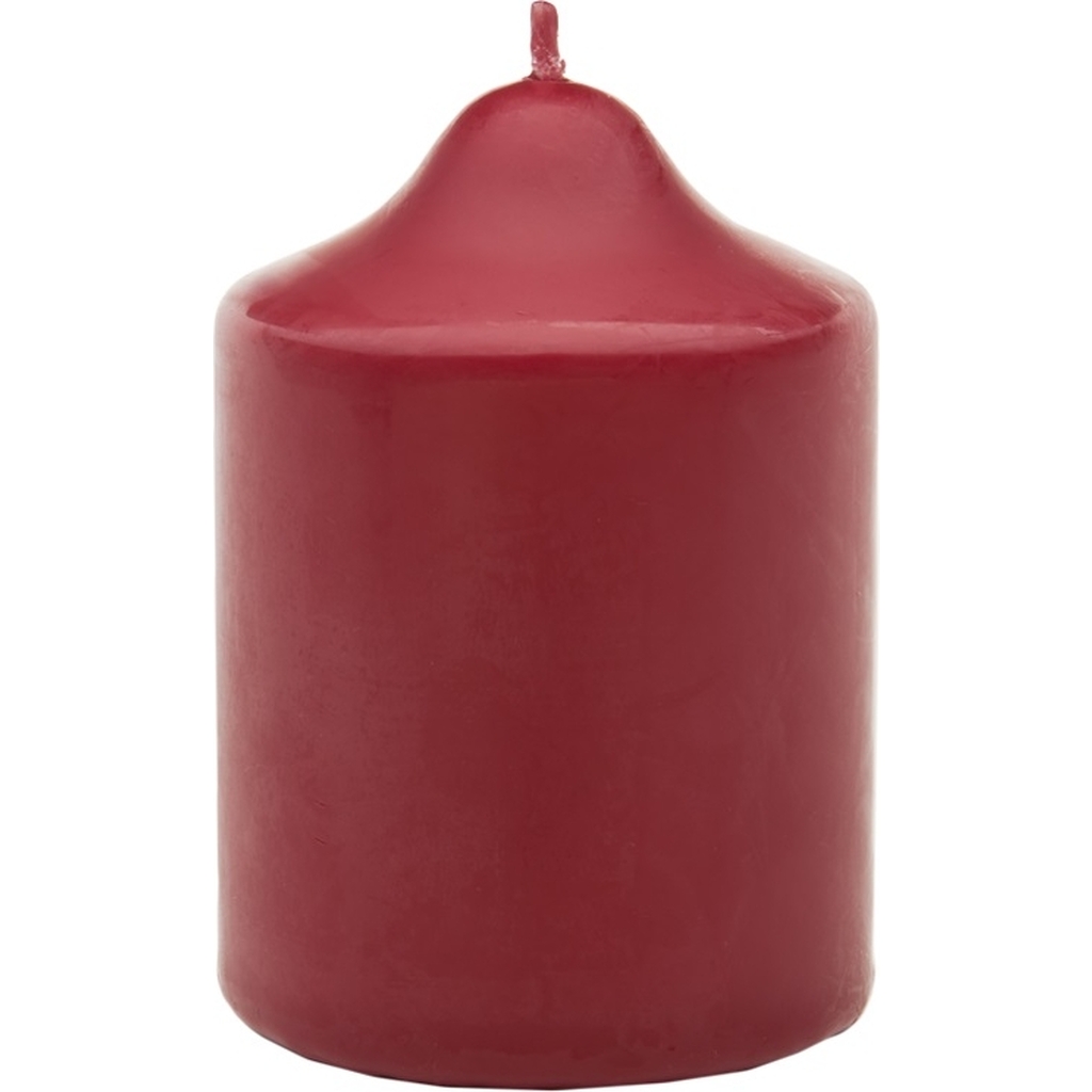 Свеча Антей Candle бочонок 40x60 мм, цвет: бордо, запах: лесные ягоды 5070921