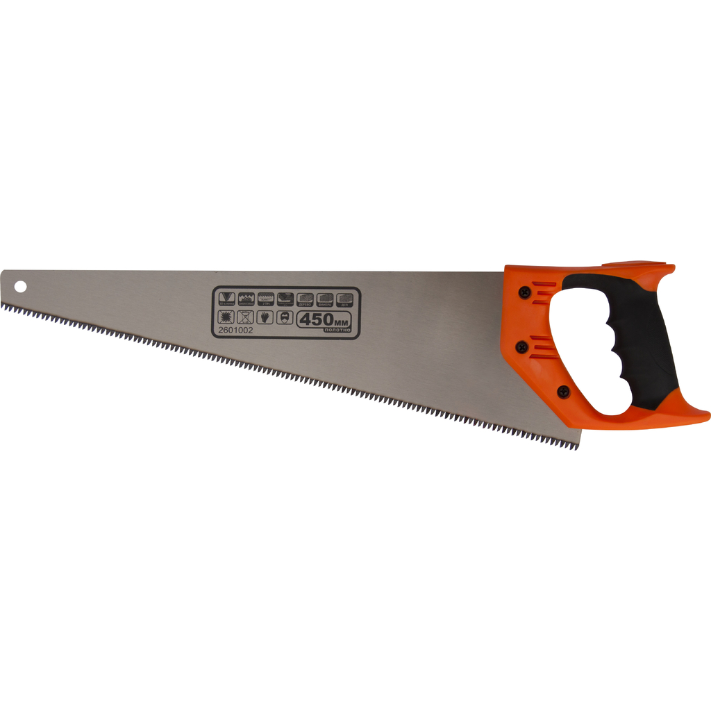 Универсальная ножовка по дереву Toolberg профи 450 мм, двухкомпонентная ручка, 3D 90003700526