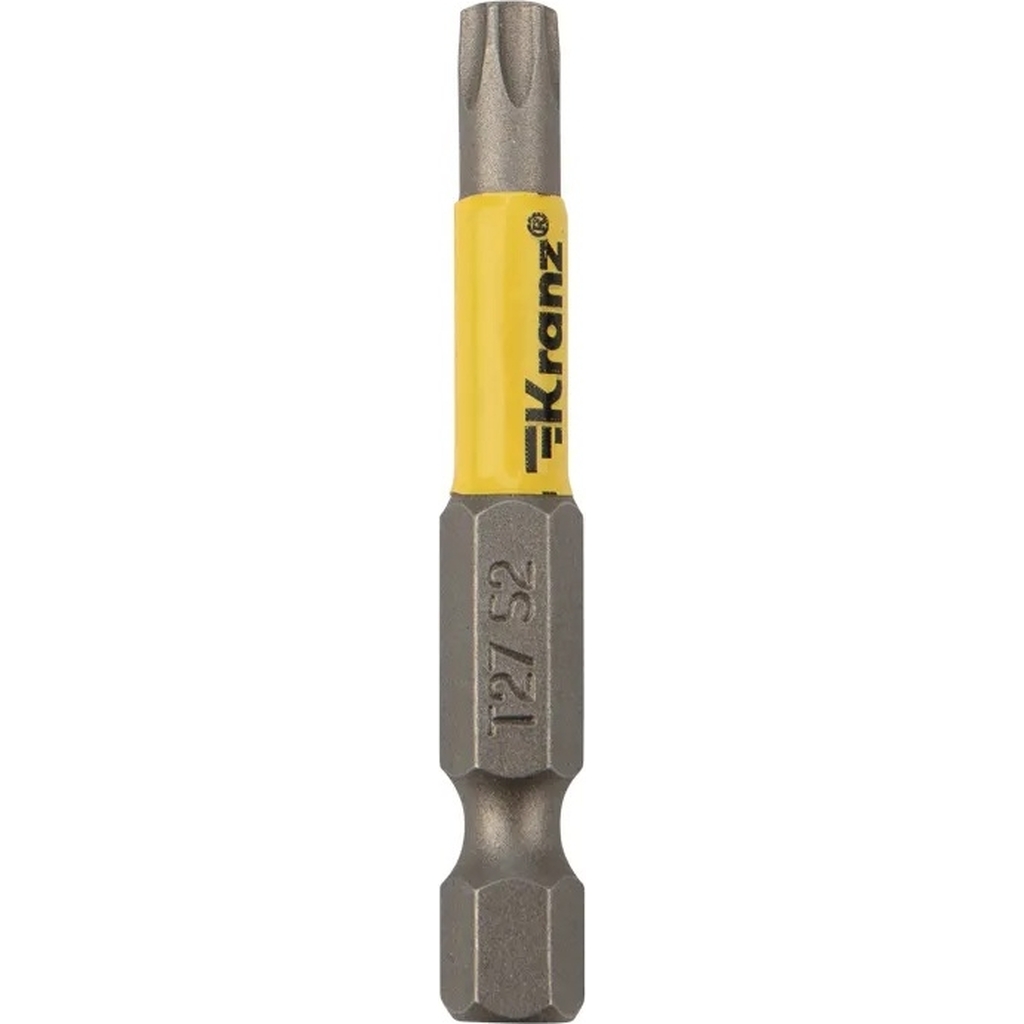 Бита Torx (2 шт; T27x50 мм; сталь S2) для шуруповерта KRANZ KR-92-0429-1