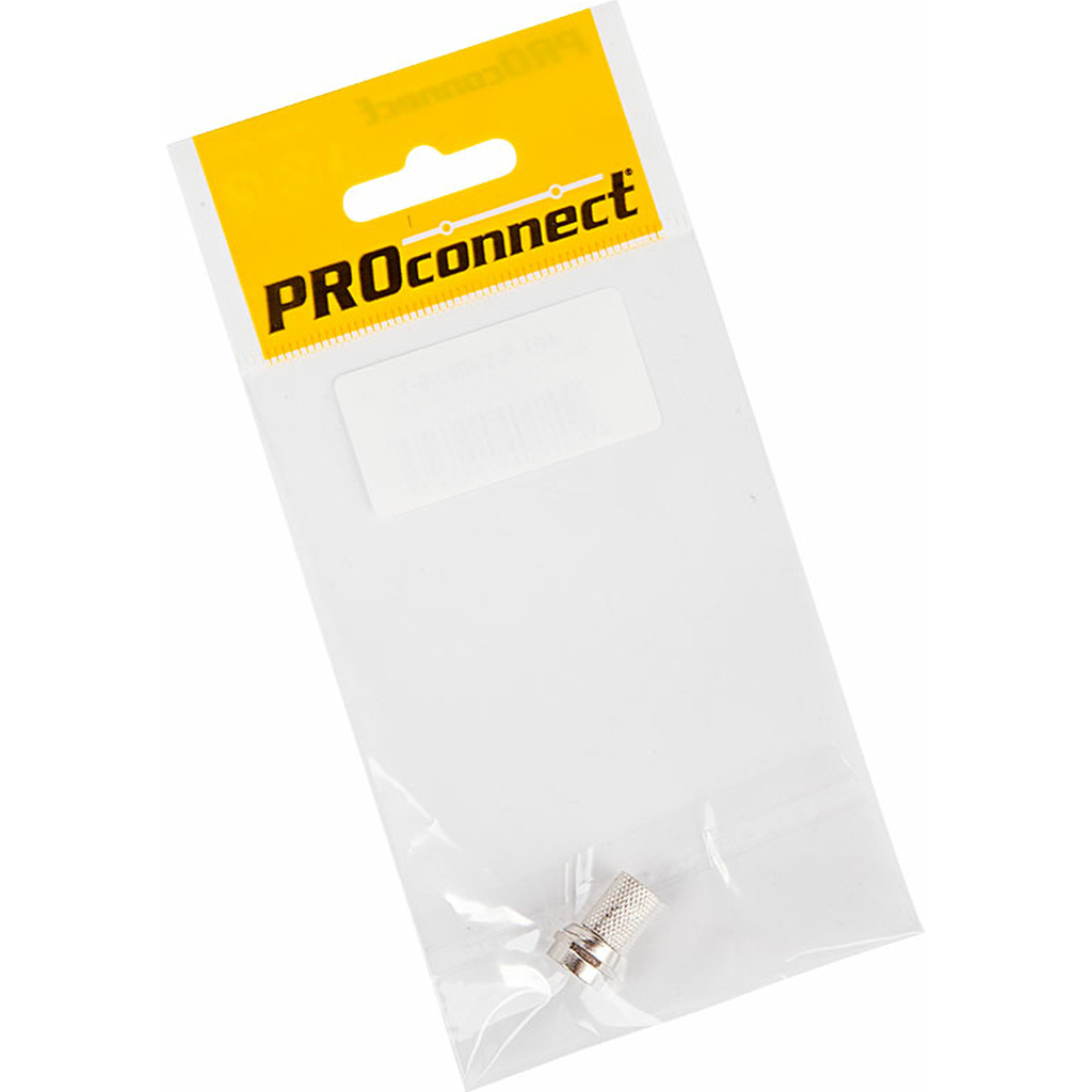 Антенный разъем на кабель PROCONNECT штекер F для кабеля RG-6 05-4003-6-7