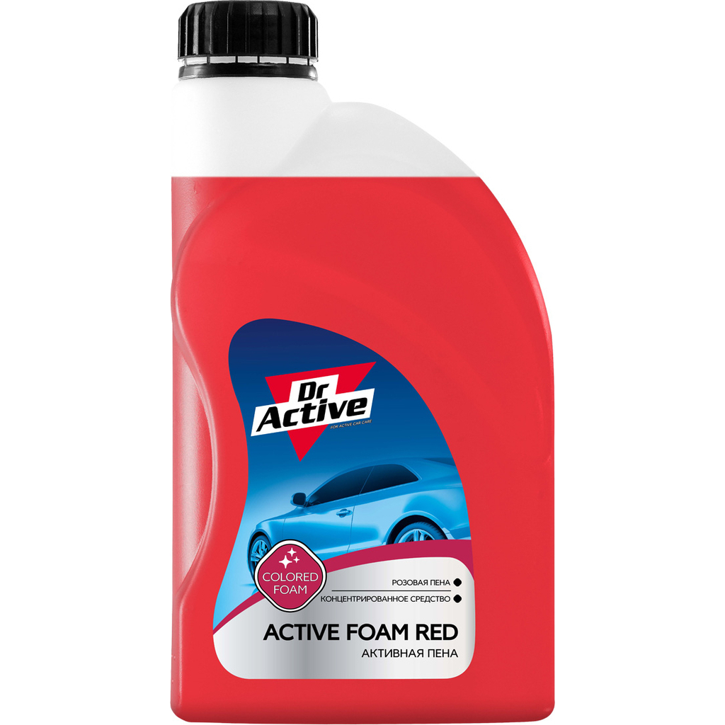 Автошампунь Dr. Active Active Foam Red концентрат 1 л Sintec 801756