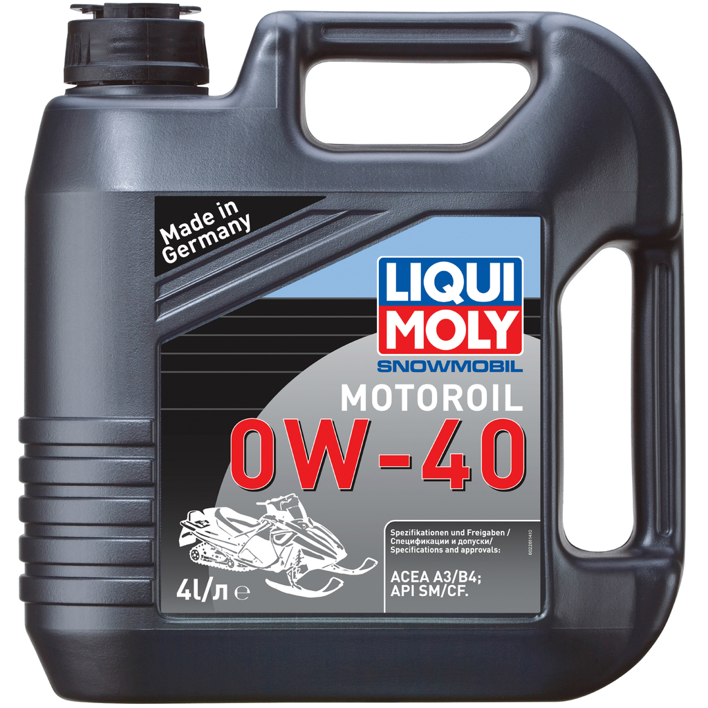 Синтетическое моторное масло для снегоходов 4л 0W-40 LIQUI MOLY Snowmobil Motoroil 2261