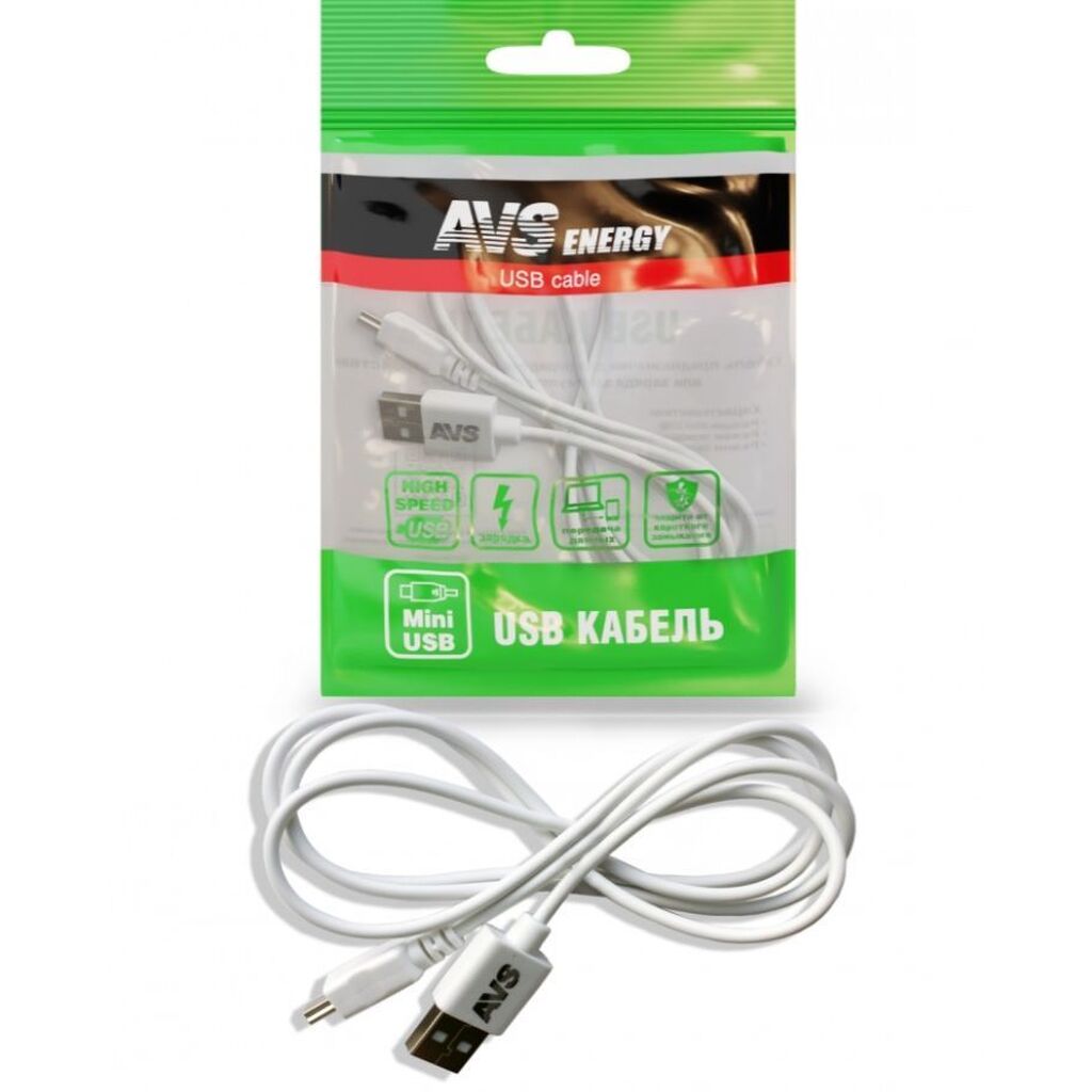 Кабель AVS MN-313 Кабель mini USB (1м) A78042S