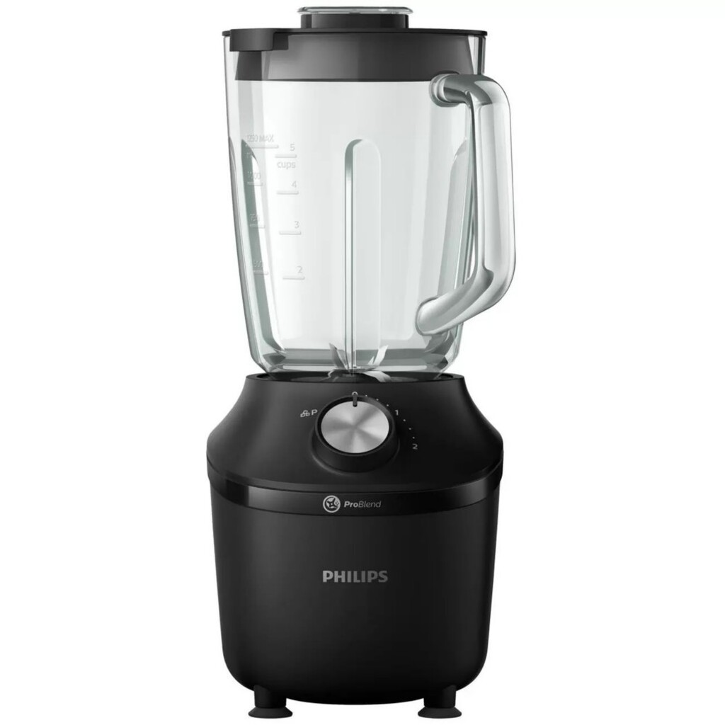 Блендер PHILIPS HR2291/41 black (Тип стационарный, мощность 600Вт, стакан 1,25л)(HR2291/41)