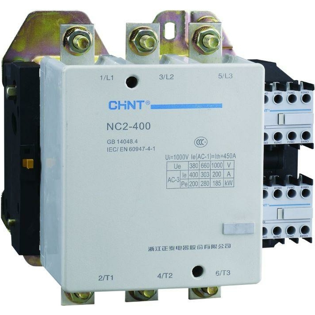 Контактор CHINT NC2-400 400А 230В/АС3 50Гц (R) 236157