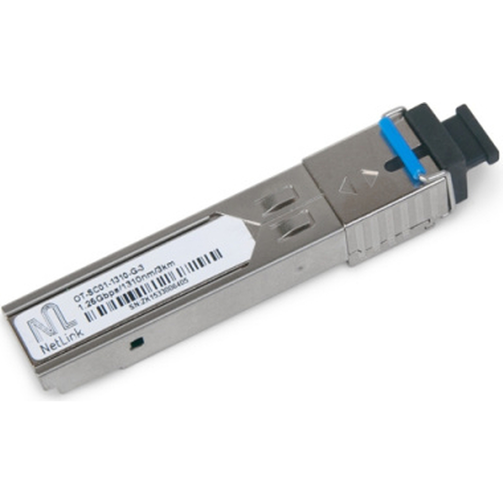 Модуль Netlink SFP-OT-SC01-1310-G-3km (Tx-1310nm, Rx-1550nm) УТ000001419