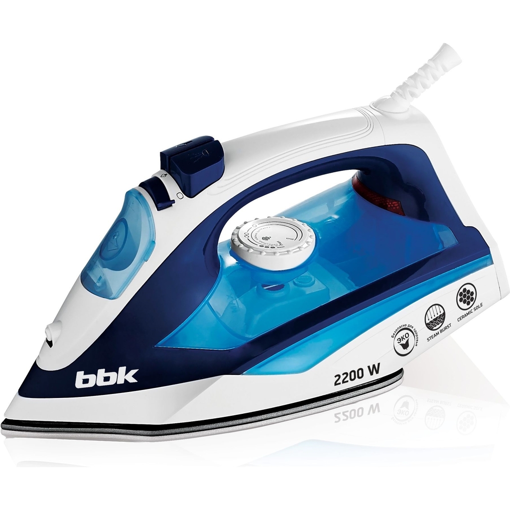 Электрический утюг BBK ISE-2201 темно-синий