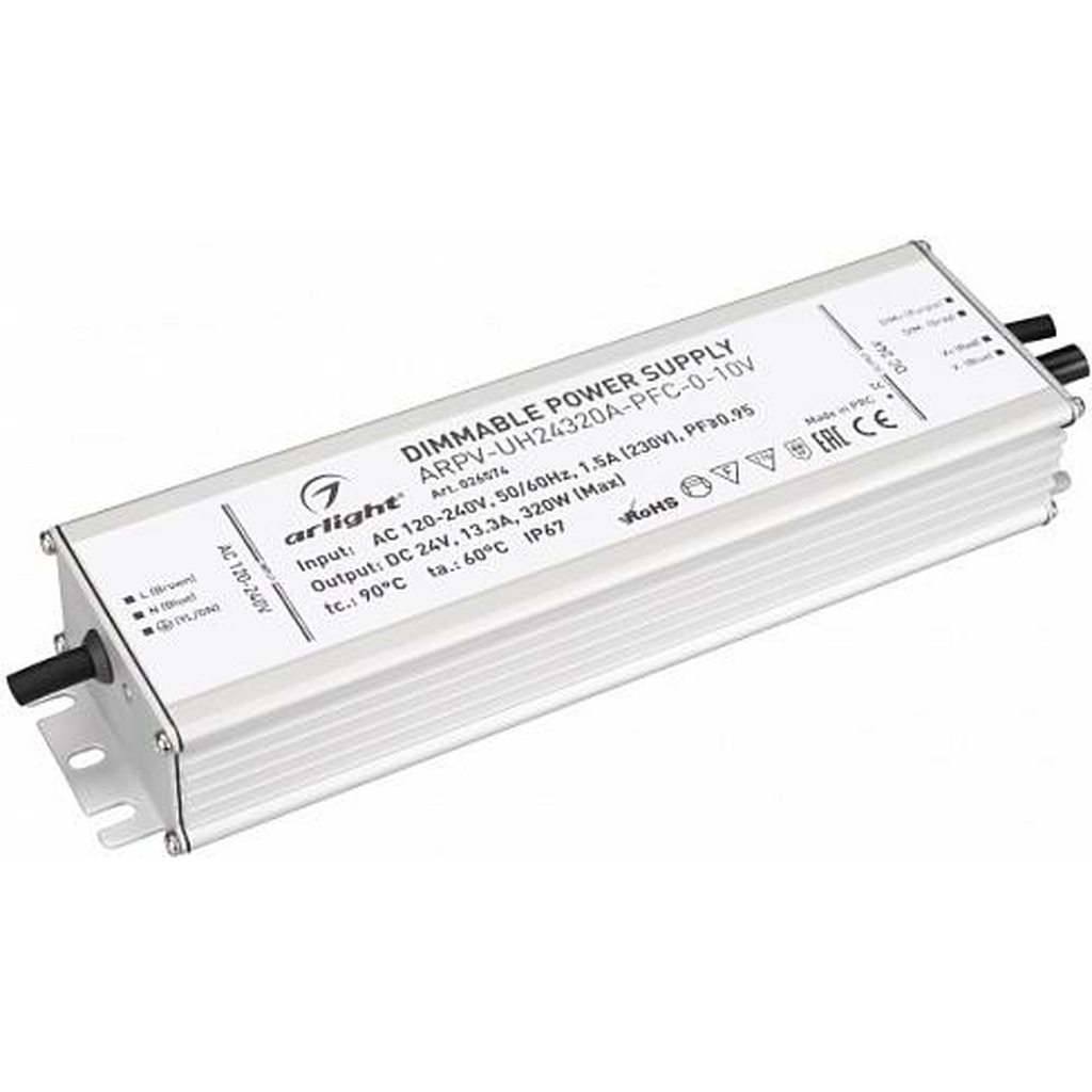 Блок питания Arlight ARPV-UH24320A-PFC-0-10V 026574