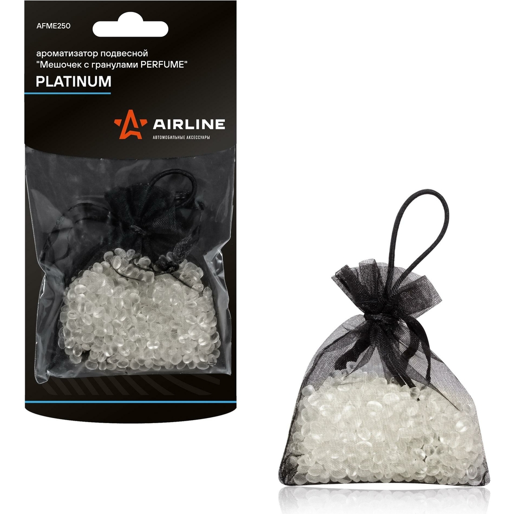 Подвесной ароматизатор Airline Perfume мешочек с гранулами, PLATINUM AFME250