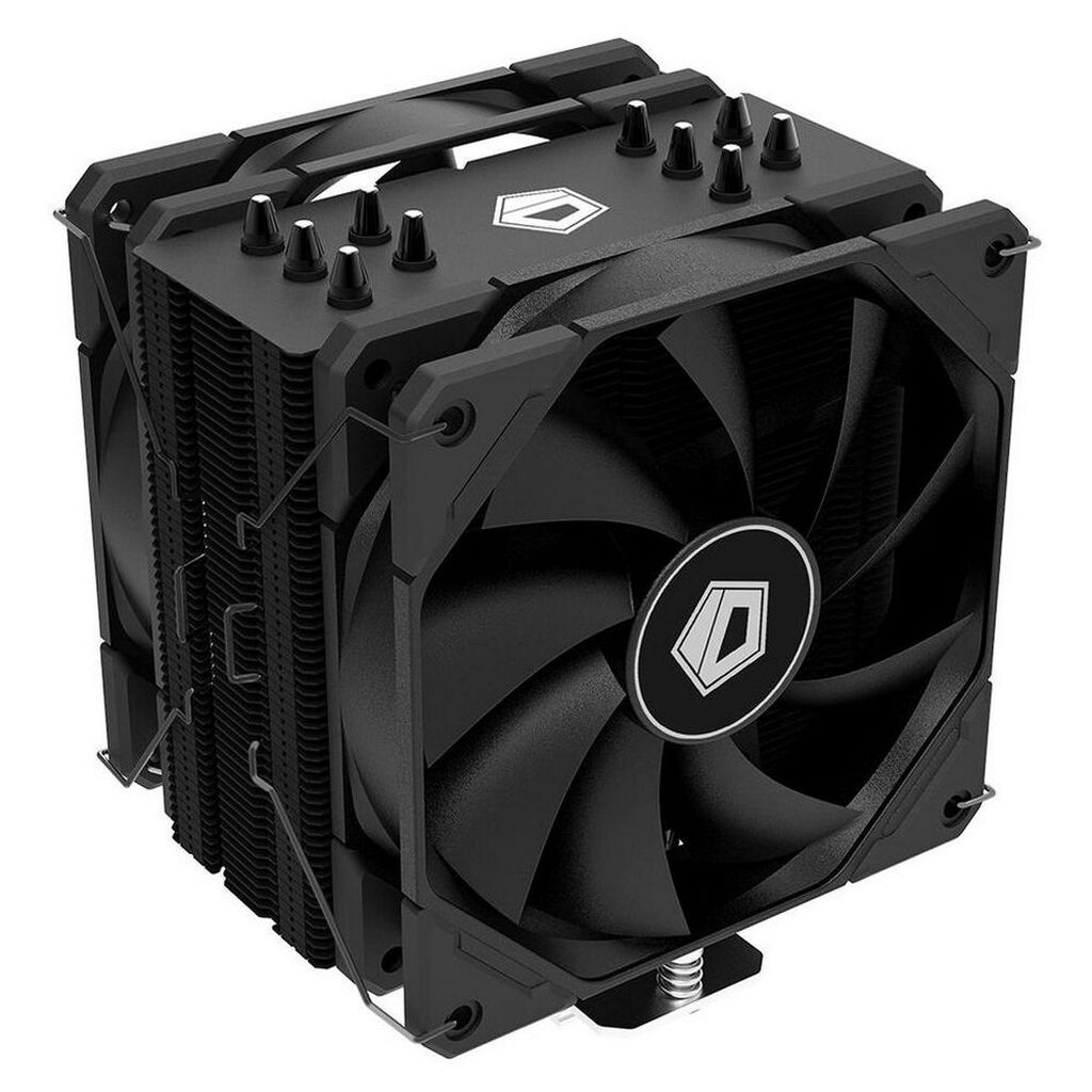 Вентилятор для процессора ID-COOLING SE-225-XT-BLACK-V2 220W/PWM/1155/2011/2066/1200//AM4/2xfans/Screws