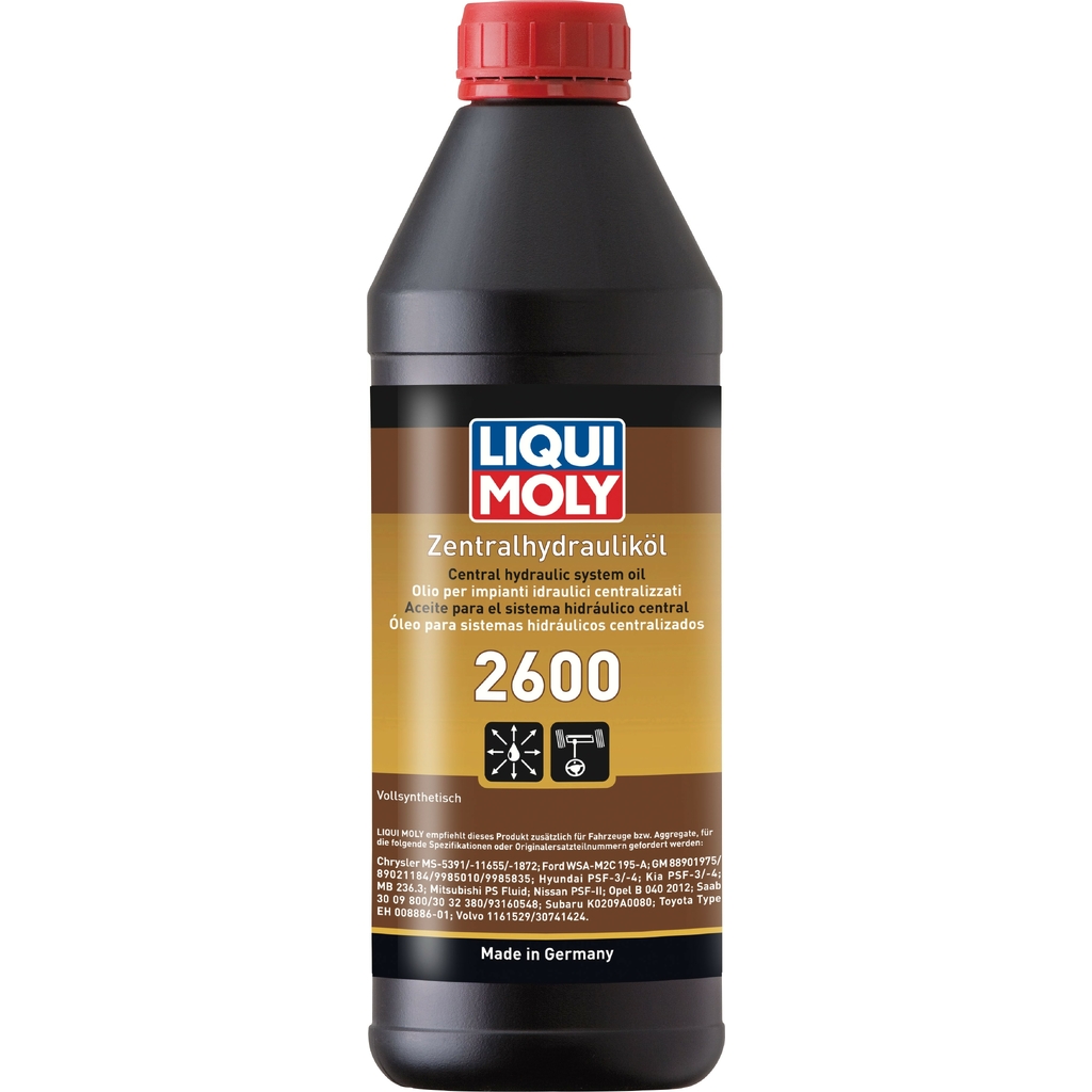 Синтетическая гидравлическая жидкость Zentralhydraulik-Oil 2600, 1л 21603 LIQUI MOLY