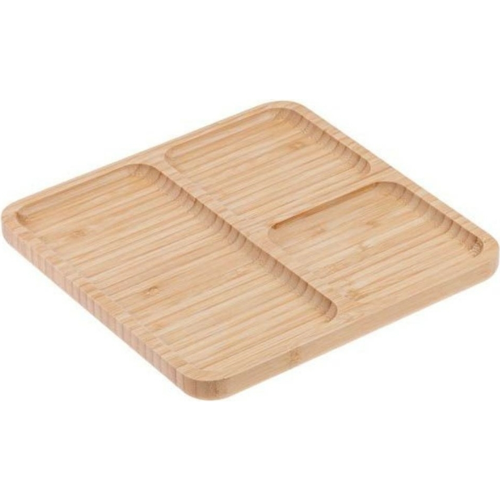 Бамбуковая менажница PERFECTO LINEA Bamboo 22x22 см 38-222200