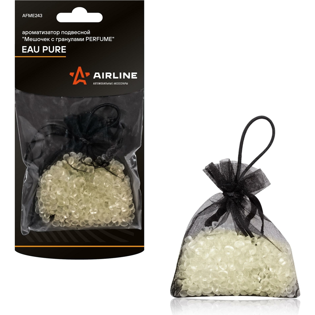 Подвесной ароматизатор Airline Perfume мешочек с гранулами, EAU PURE AFME243