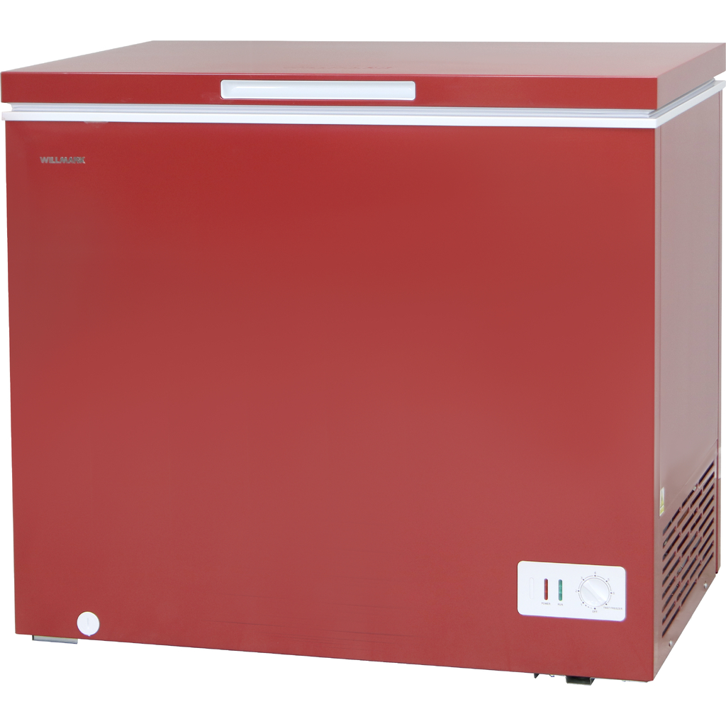Морозильный ларь компрессор TOSHIBA, до -24С, 305 л, 2 корзины Willmark CF-310CS красный 1000363