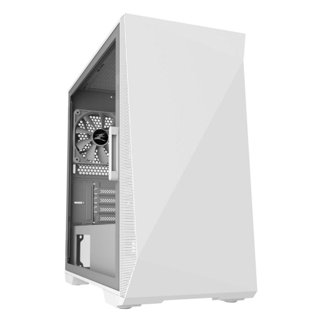 Корпус MiniTower Zalman Z1 Iceberg white (mATX, window, FRONT 2x120mm, REAR 1x120mm, без БП) (Z1 Iceberg white)