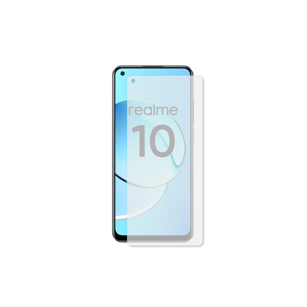 Гибридное защитное стекло Krutoff для Realme 10 5G Matte 339867