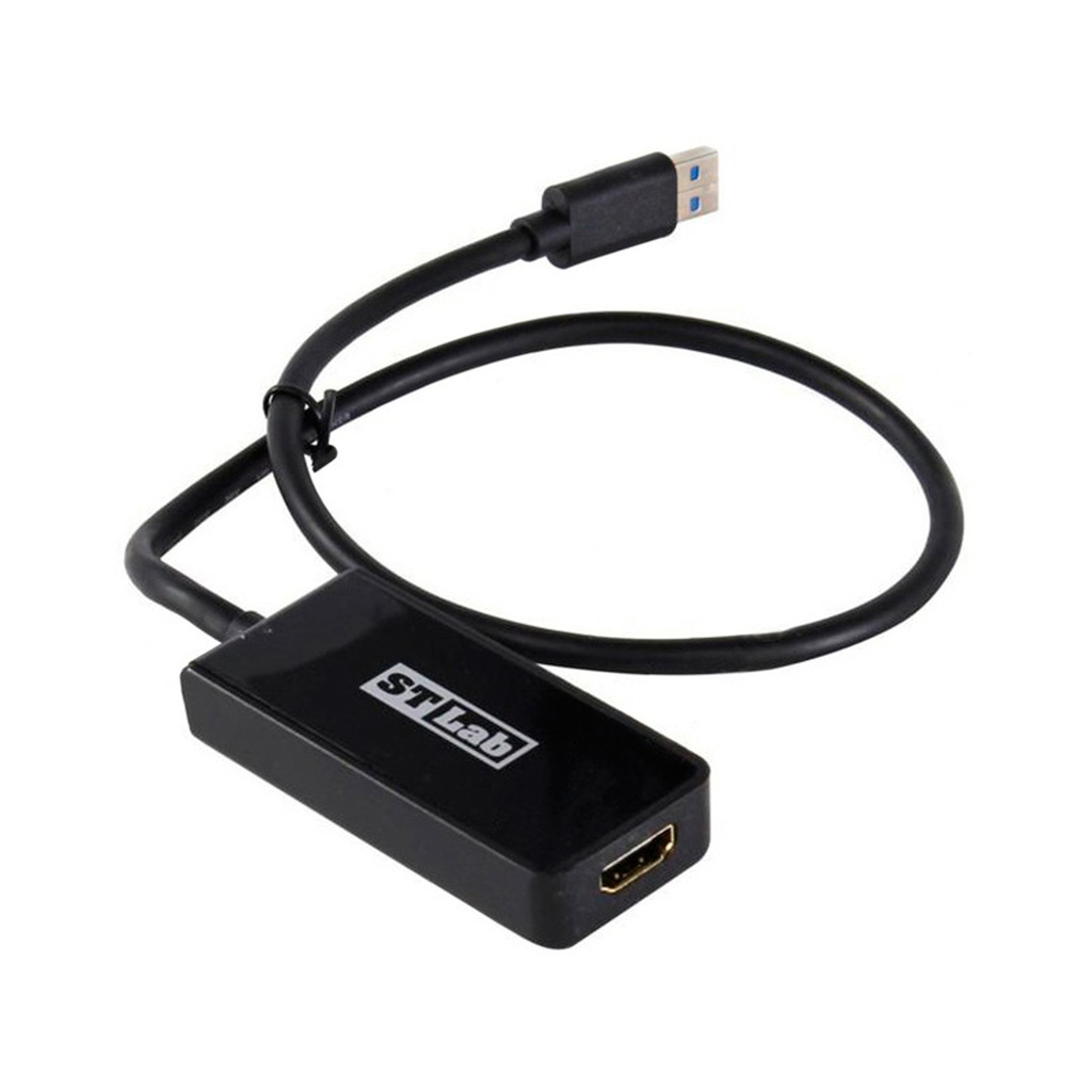 Usb st. Переходник St-Lab u-740. Адаптер STLAB u740. St-Lab u740 RTL USB3.0 to HDMI. Адаптер St-Lab u-1810.