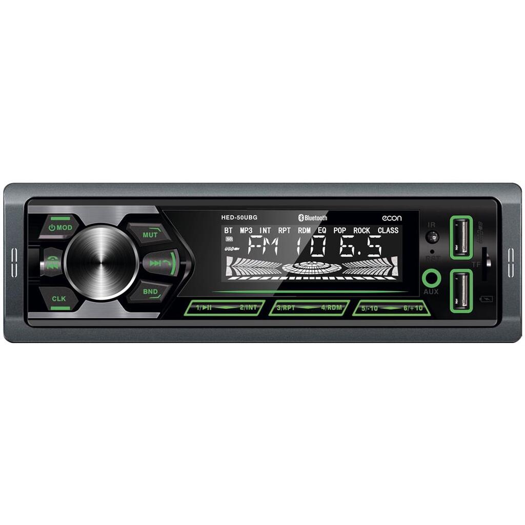 Авто-магнитола ECON HED-50UBG MP3/WMA