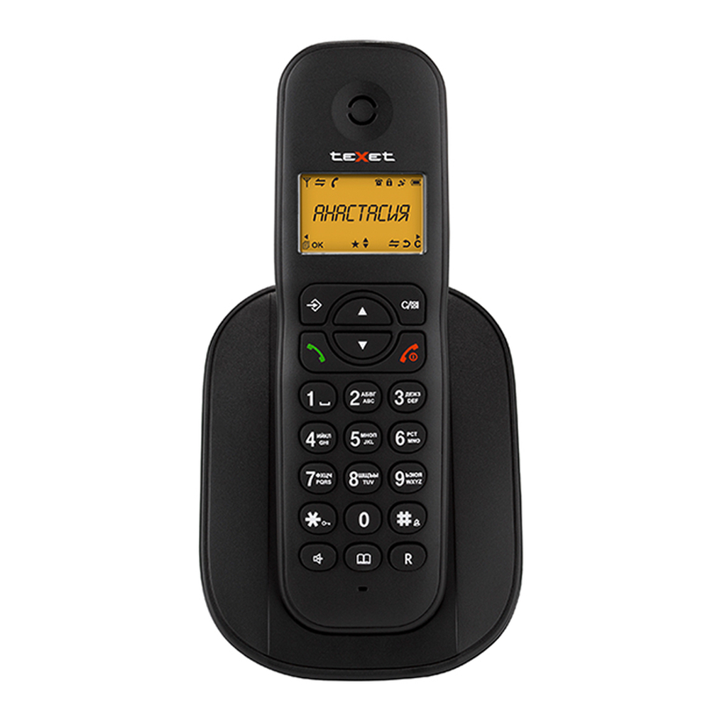 Радиотелефон teXet TX-D4505A Black 437153