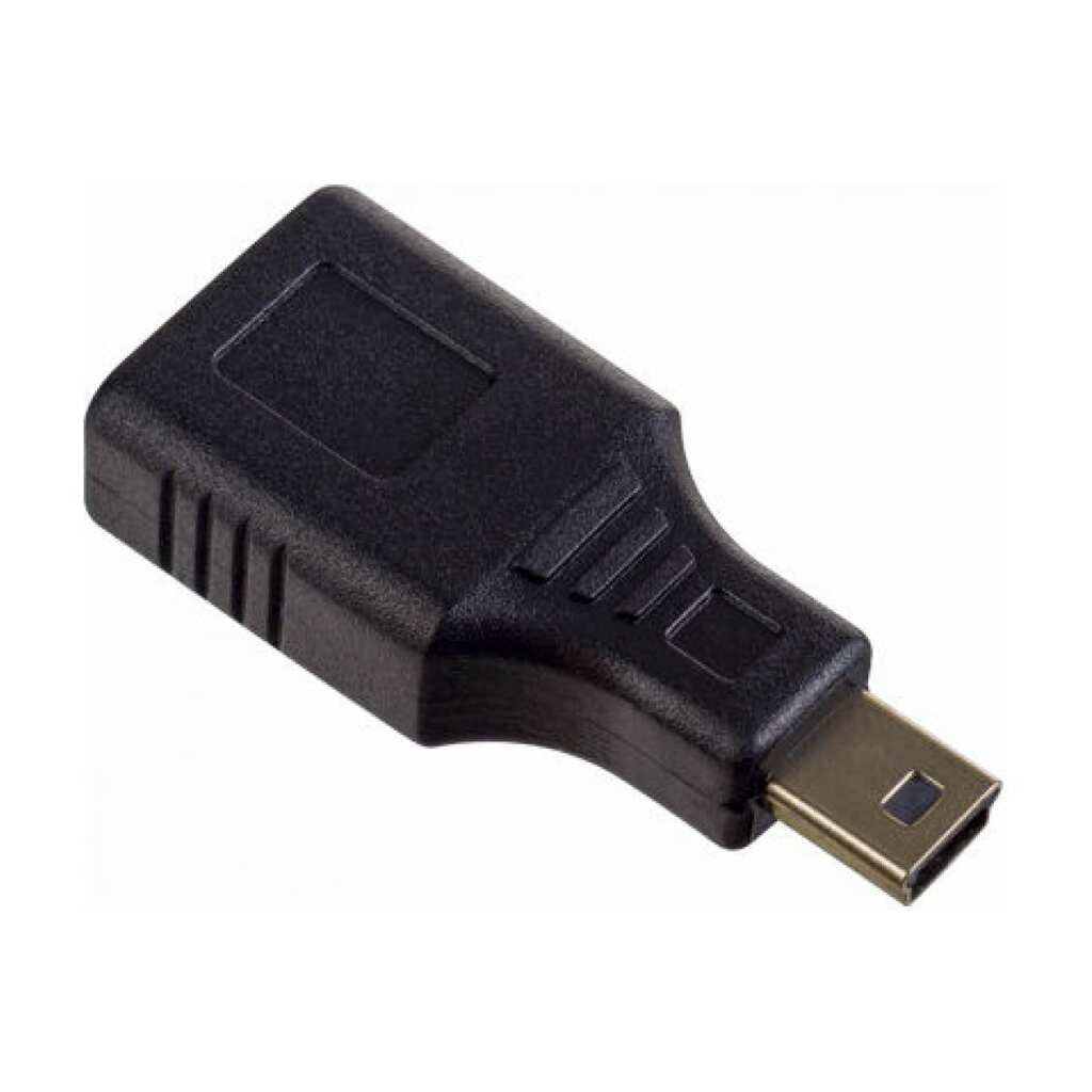 Переходник PERFEO USB2.0 A розетка - Mini USB вилка A7016 30 010 734